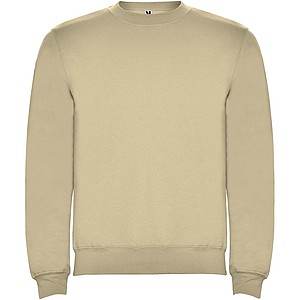 Unisex mikina s kulatým výstřihem, ROLY CLASICA, světle hnědá, vel. 3XL
