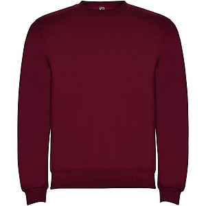 Unisex mikina s kulatým výstřihem ROLY CLASICA, vínová, XL