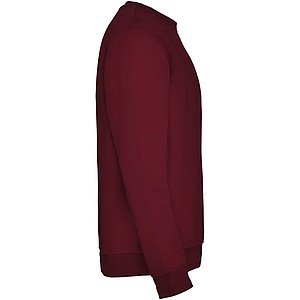 Unisex mikina s kulatým výstřihem ROLY CLASICA, vínová, XL