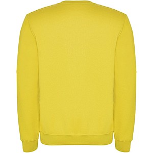 Unisex mikina s kulatým výstřihem, ROLY CLASICA, žlutá, vel. XL