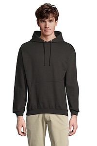 Unisex mikina SOLS CONDOR, černá, velikost XS