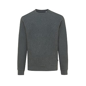 Unisex nebarvená mikina Iqoniq Denali z recyklované bavlny, černá, S