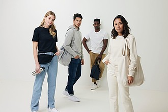 Unisex nebarvená mikina s kapucí Iqoniq Torres z recyklované bavlny, zelená, XS