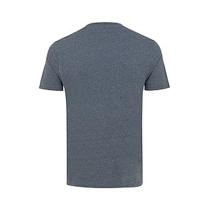 Unisex nebarvené tričko Iqoniq Manuel z recyklované bavlny, námořní modrá, XXS