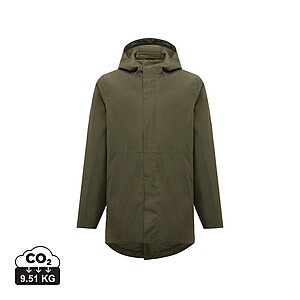 Unisex parka Iqoniq Thelon z recyklovaného polyesteru, velikost 3XL, khaki
