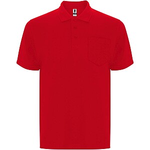 Unisex polokošile Roly Centauro Premium, velikost 3XL, červená - reklamní polokošile