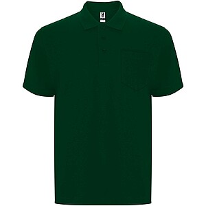 Unisex polokošile Roly Centauro Premium, velikost M, tmavě zelená
