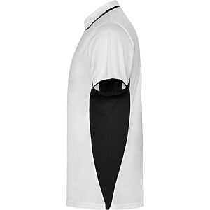 Unisex polokošile Roly Montmelo, bílá/černá, velikost M