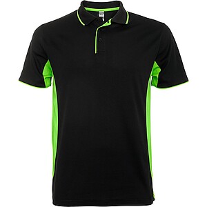 Unisex polokošile Roly Montmelo, černá, velikost M