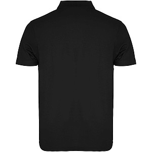 Unisex polokošile s krátkým rukávem, ROLY AUSTRAL, černá, vel. XL