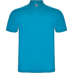 Unisex polokošile s krátkým rukávem, ROLY AUSTRAL, tyrkysová, vel. L