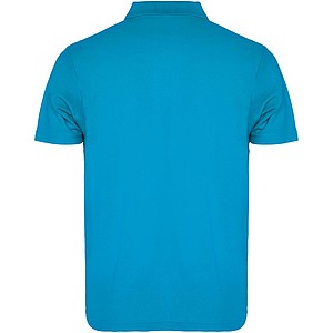 Unisex polokošile s krátkým rukávem, ROLY AUSTRAL, tyrkysová, vel. L