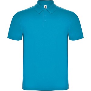 Unisex polokošile s krátkým rukávem, ROLY AUSTRAL, tyrkysová, vel. XL - reklamní polokošile