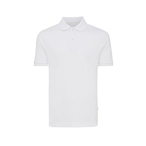 Unisex polotriko Iqoniq Yosemite z recyklované bavlny, bílá, L
