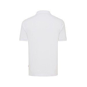 Unisex polotriko Iqoniq Yosemite z recyklované bavlny, bílá, L
