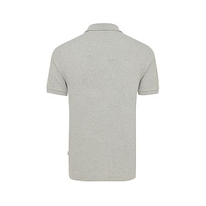 Unisex polotriko Iqoniq Yosemite z recyklované bavlny, šedá, M