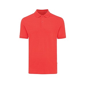 Unisex polotriko Iqoniq Yosemite z recyklované bavlny, světlá červená, L