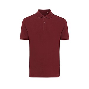 Unisex polotriko Iqoniq Yosemite z recyklované bavlny, vínová, L