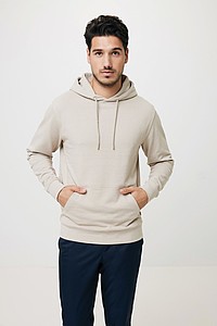 Unisex recyklovaná mikina Iqoniq s kapucí, světle fialová, M