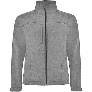 Unisex softshellová bunda, ROLY RUDOLPH, tmavě šedý melír, vel. S