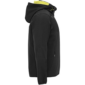 Unisex softshellová bunda, ROLY SIBERIA, černá, vel. S