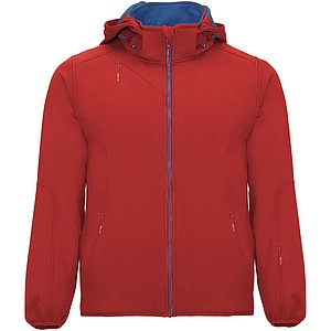 Unisex softshellová bunda, ROLY SIBERIA, červená, vel. L