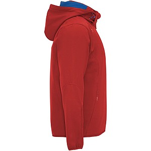 Unisex softshellová bunda, ROLY SIBERIA, červená, vel. S