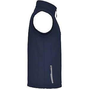 Unisex softshellová vesta, ROLY NEVADA, navy, vel. 2XL