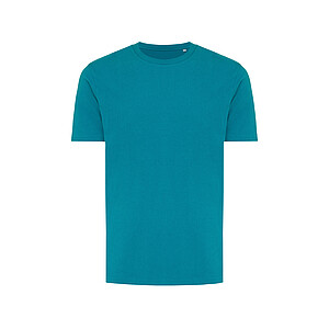 Unisex tričko Iqoniq Brett, velikost M, tmavá tyrkysová
