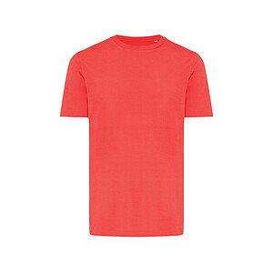 Unisex tričko Iqoniq Brett, velikost XS, světlá červená