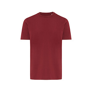 Unisex tričko Iqoniq Brett, velikost XS, vínová