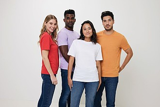 Unisex tričko Iqoniq Bryce z recyklované bavlny, námořní modrá, M