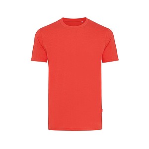 Unisex tričko Iqoniq Bryce z recyklované bavlny, světlá červená, XS