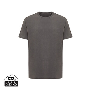 Unisex tričko Iqoniq Kakadu relaxed fit, antracitová, velikost XXS