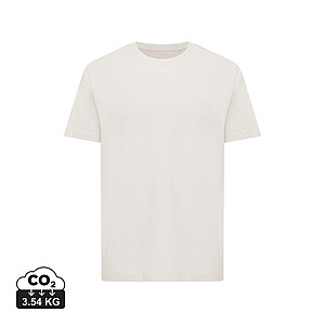 Unisex tričko Iqoniq Kakadu relaxed fit, světle krémová, velikost XXS