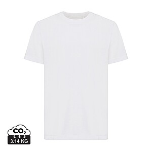 Unisex tričko Iqoniq Kakadu relaxed fit, velikost M, bílá - firemní trička s potiskem