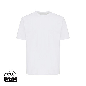 Unisex tričko IQONIQ Nikko, velikost 3XL, recyklovaná bílá
