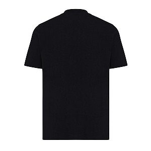 Unisex tričko Iqoniq Sierra z recyklované bavlny, černá, XS