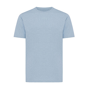 Unisex tričko Iqoniq Sierra z recyklované bavlny, světle modrý melír, XS
