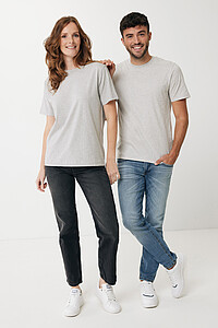 Unisex tričko Iqoniq Sierra z recyklované bavlny, světle šedý melír, 5XL