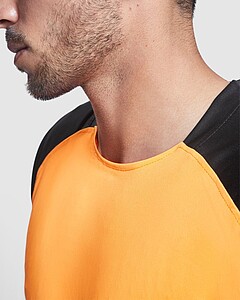 Unisex tričko Roly Bugatti, bílá/černá, velikost S
