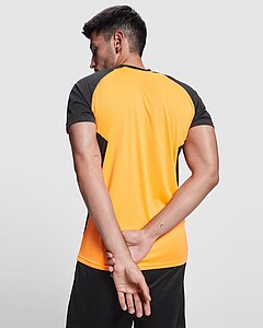 Unisex tričko Roly Bugatti, bílá/červená, velikost 2XL