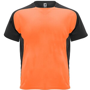 Unisex tričko Roly Bugatti, fluorescenční oranžová, velikost 2XL