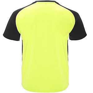 Unisex tričko Roly Bugatti, fluorescenční žlutá, velikost 2XL