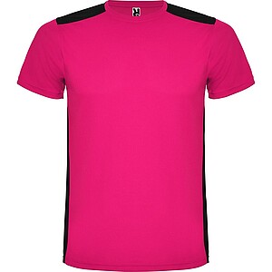 Unisex tričko Roly Detroit, Tmavě růžová, velikost L