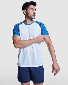 Unisex tričko Roly Indianapolis, bílá/zelená, velikost XL