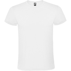 Unisex tričko s krátkým rukávem, ROLY ATOMIC, bílá, vel. L - firemní trička s potiskem
