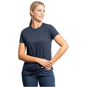Unisex tričko s krátkým rukávem, ROLY ATOMIC, bílá, vel. M