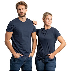 Unisex tričko s krátkým rukávem, ROLY ATOMIC, navy, vel. L