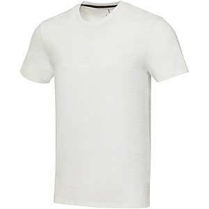 Unisex tričko z recyklované bavlny i polyesteru, ELEVATE AVALITE, bílá, vel. L - firemní trička s potiskem
